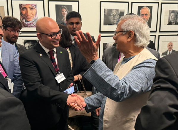 প্রধান উপদেষ্ঠার কাছে সিলেট অঞ্চলের উন্নয়ন ভাবনা তুলে ধরলেন ব্যারিস্টার মাহদি